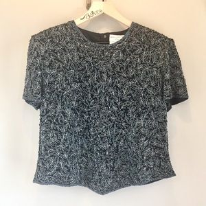 Vintage Beaded Top